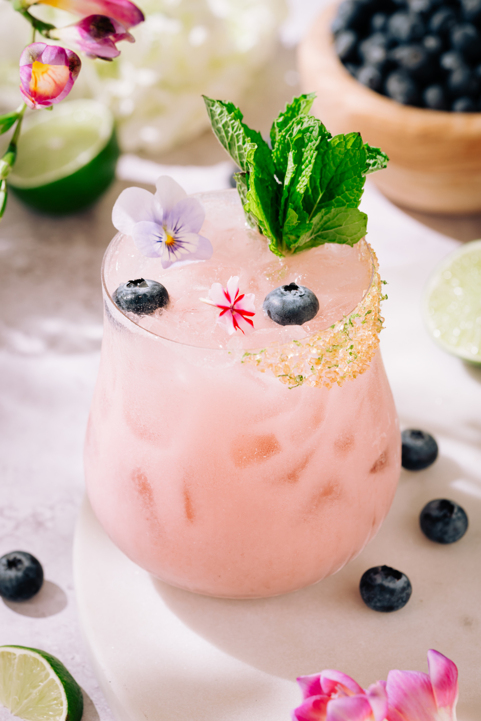 Yaban Mersini Hindistan Cevizi Mojito